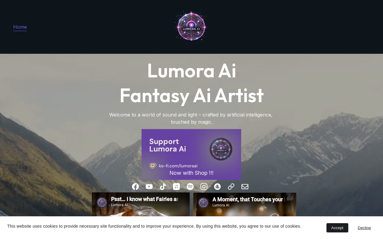 Screenshot von Lumora.ai